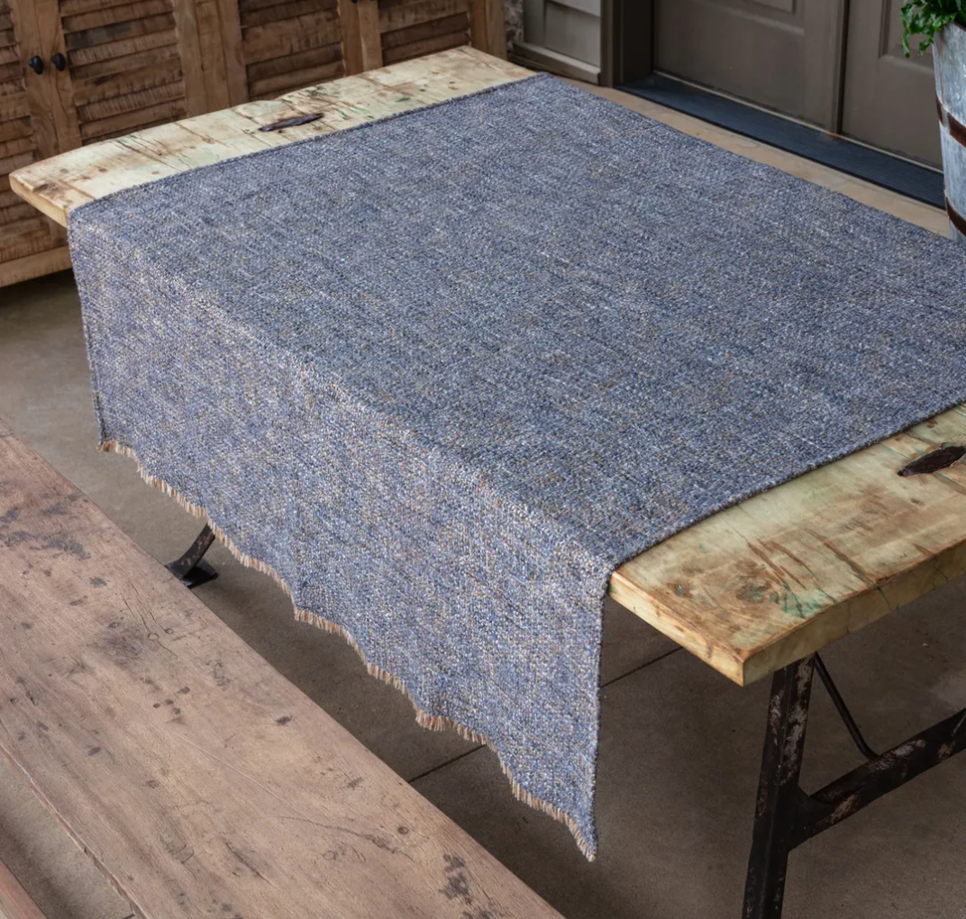 Cornflower Nubby Throw - PVH