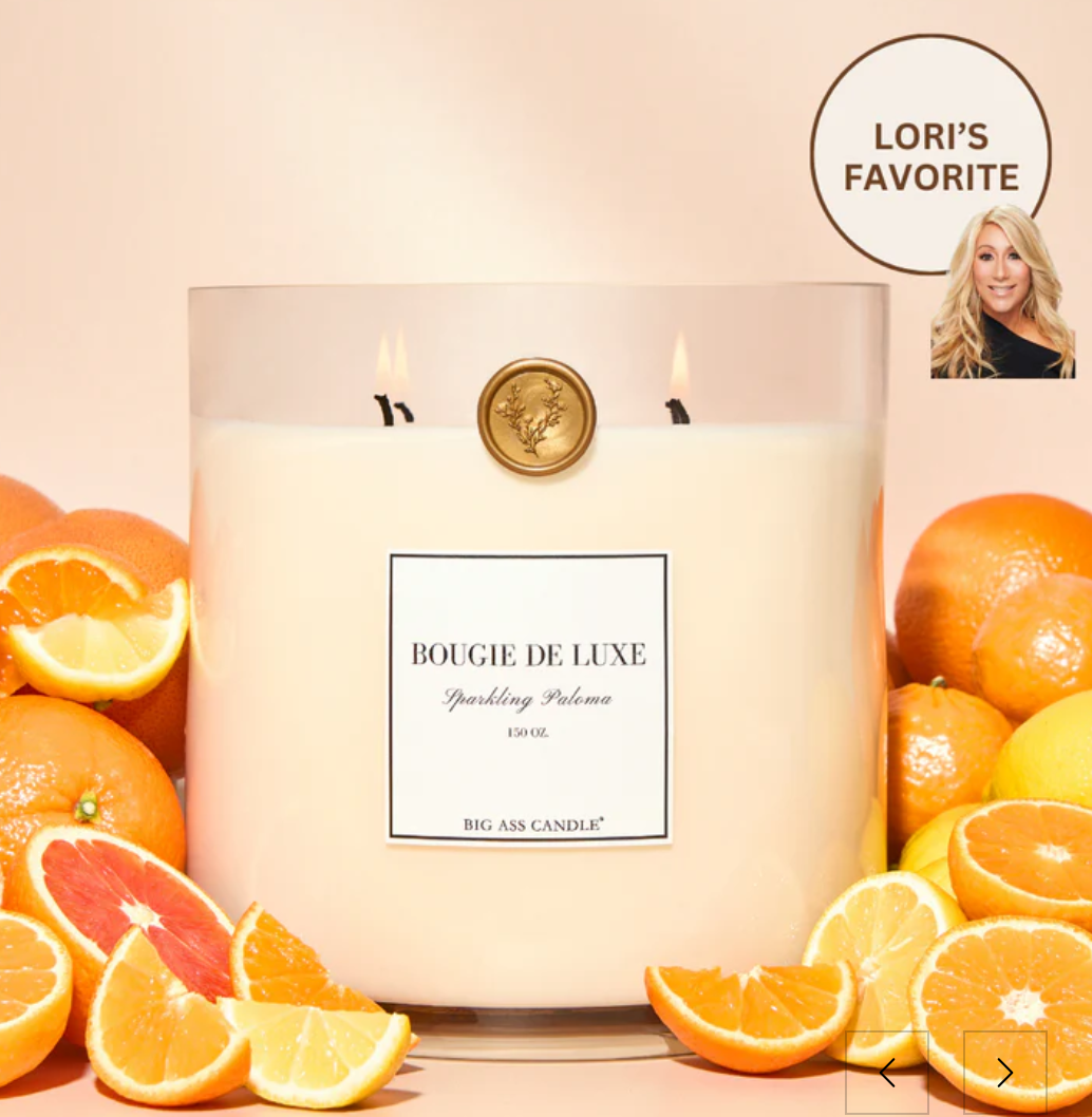 Baby Big Ass Candle - Sparkling Paloma (150 oz, 300-500 hours) - BAL