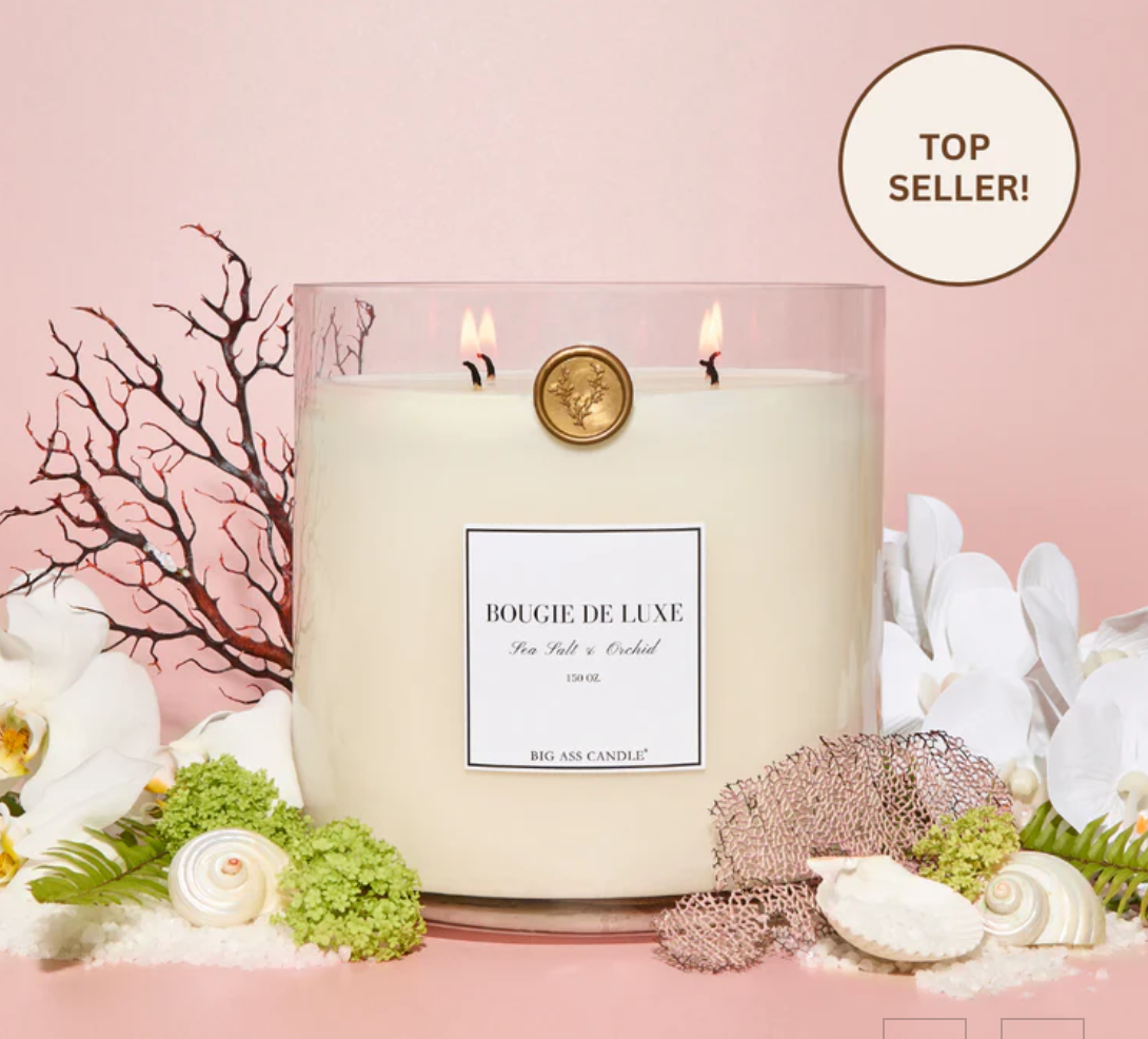 Baby Big Ass Candle - Sea Salt & Orchid (150 oz, 300-500 hours) - BAL