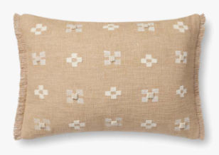 PLL0122 Natural 13" x 21" Pillow - LO
