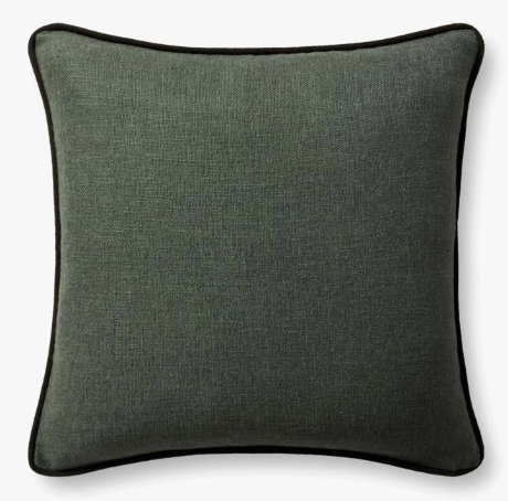 PJBR0005 Blue/Black 20" x 20" Pillow - LO
