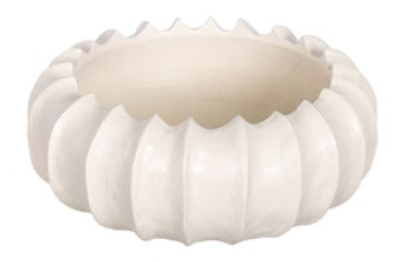 Decorative Scalloped Bowl - JE