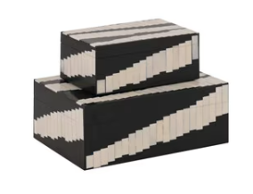 Indigo Road Kamari Resin Decorative Box - JE