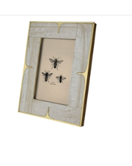 Resin/Brass Picture Frame - HOM