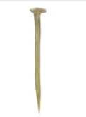 Forged Iron Nail, Brass - HOM