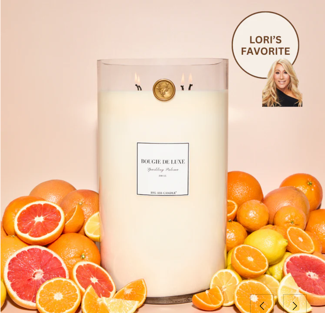 Big Ass Candle - Sparkling Paloma (300 oz, 750-1,000 hours) - BAL